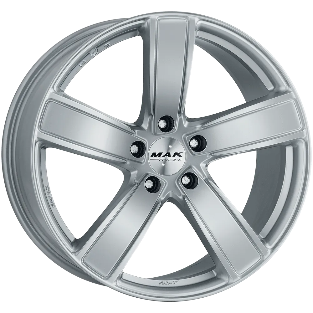 Jante MAK TURISMO-D-FF - SILVER 11.5x20 5X130 ET 63 CB 71.6