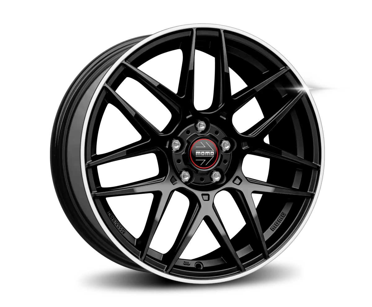 Jante MOMO COMPETIZIONE - GLOSSY BLACK POLISHED 7.5x17 5X112 ET 45 CB 72.3