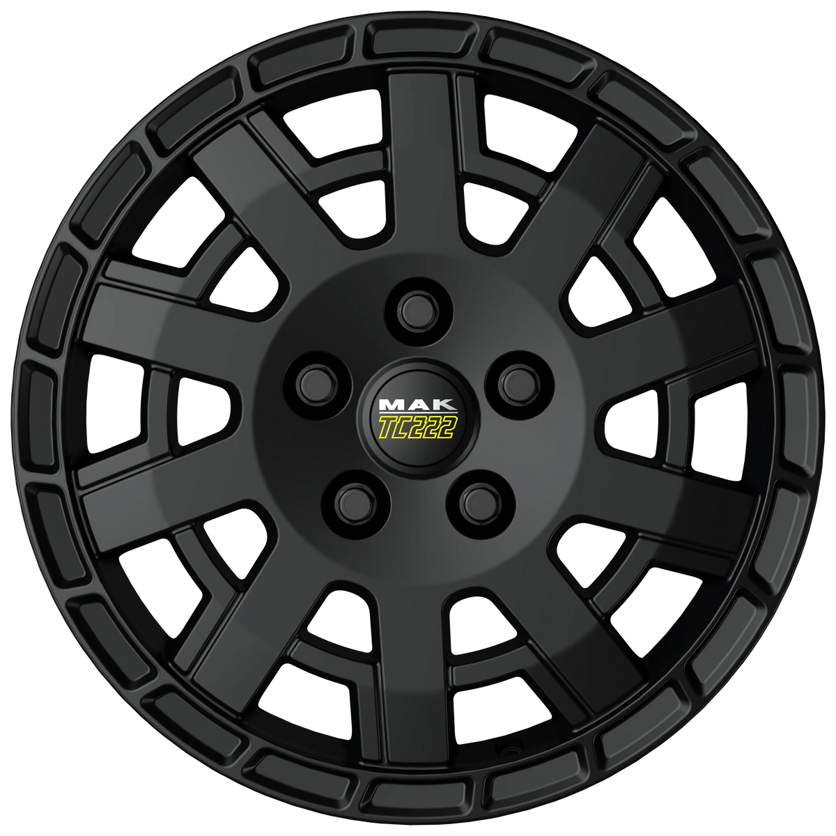 Jante MAK LEGEND - MATT BLACK 7x17 5X114.3 ET 45 CB 66.1