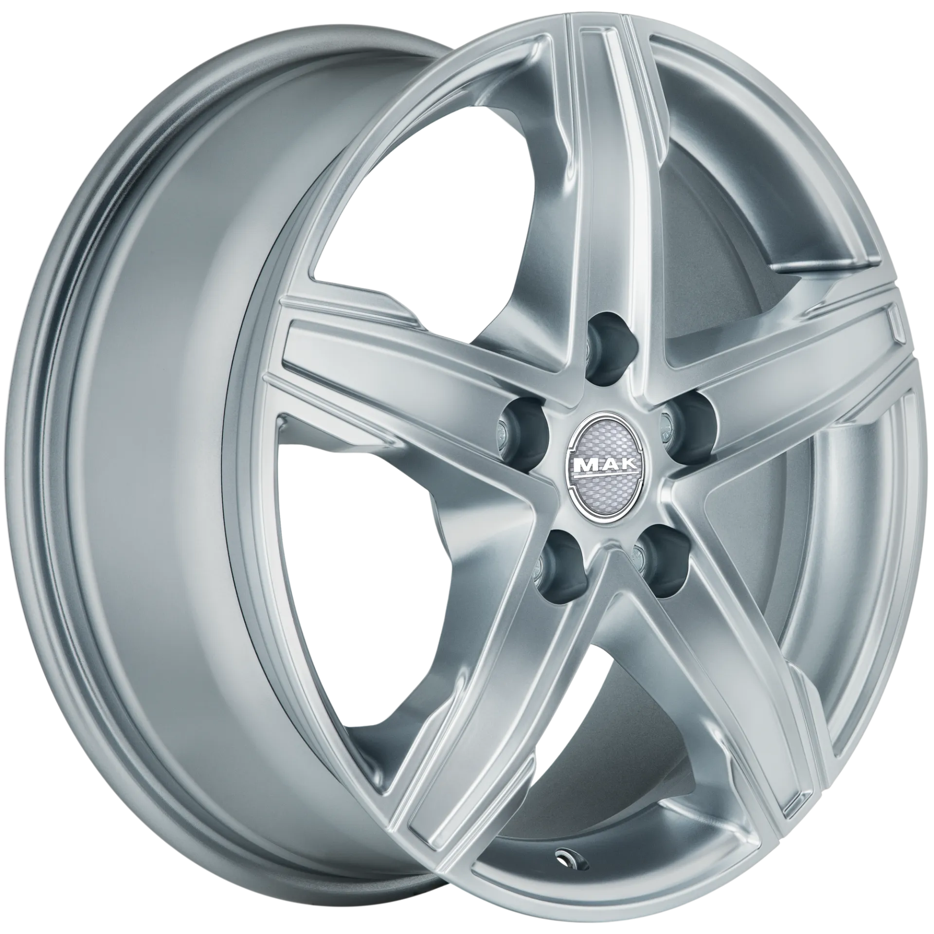 Jante MAK KING5 - SILVER 6.5x16 5X130 ET 55 CB 78.1