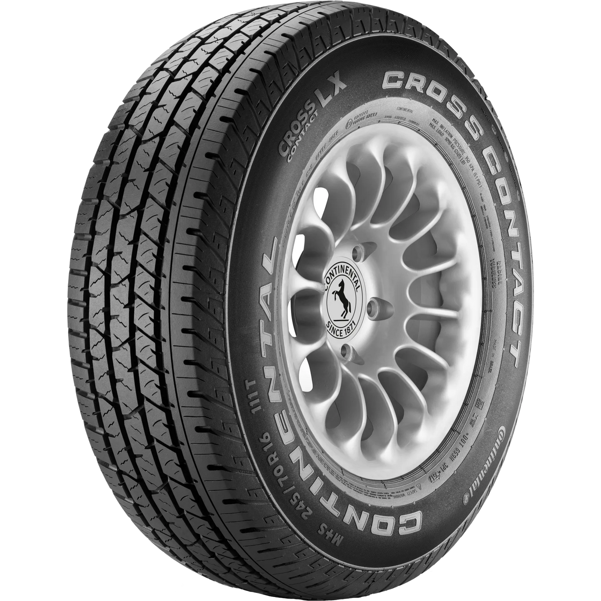 Anvelope vara 265/60R18 CONTINENTAL ContiCrossContact LX 110T (D,C,72)