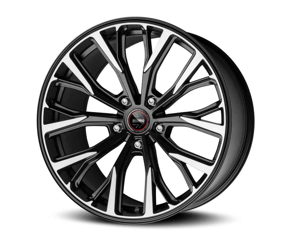 Jante MOMO RF-02 - MATT BLACK POLISHED 9x20 5X114.3 ET 40 CB 72.3