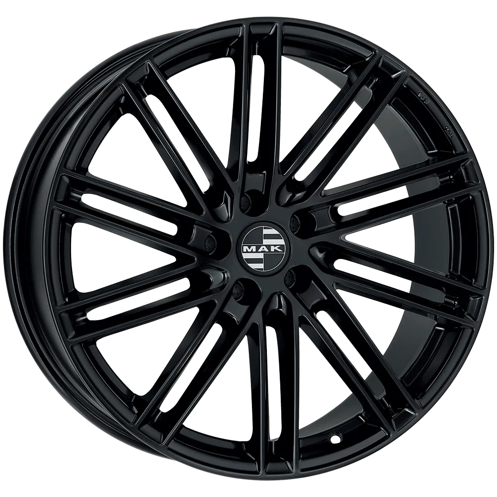 Jante MAK LEIPZIG-D - GLOSS BLACK 10.5x20 5X130 ET 64 CB 71.6
