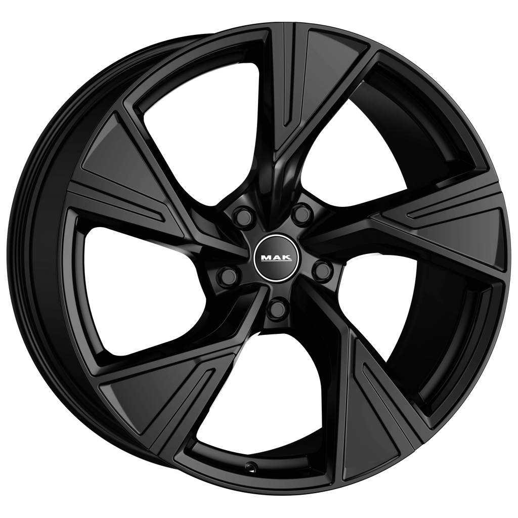 Jante MAK STARK-D - GLOSS BLACK 11.5x22 5X130 ET 21 CB 71.6