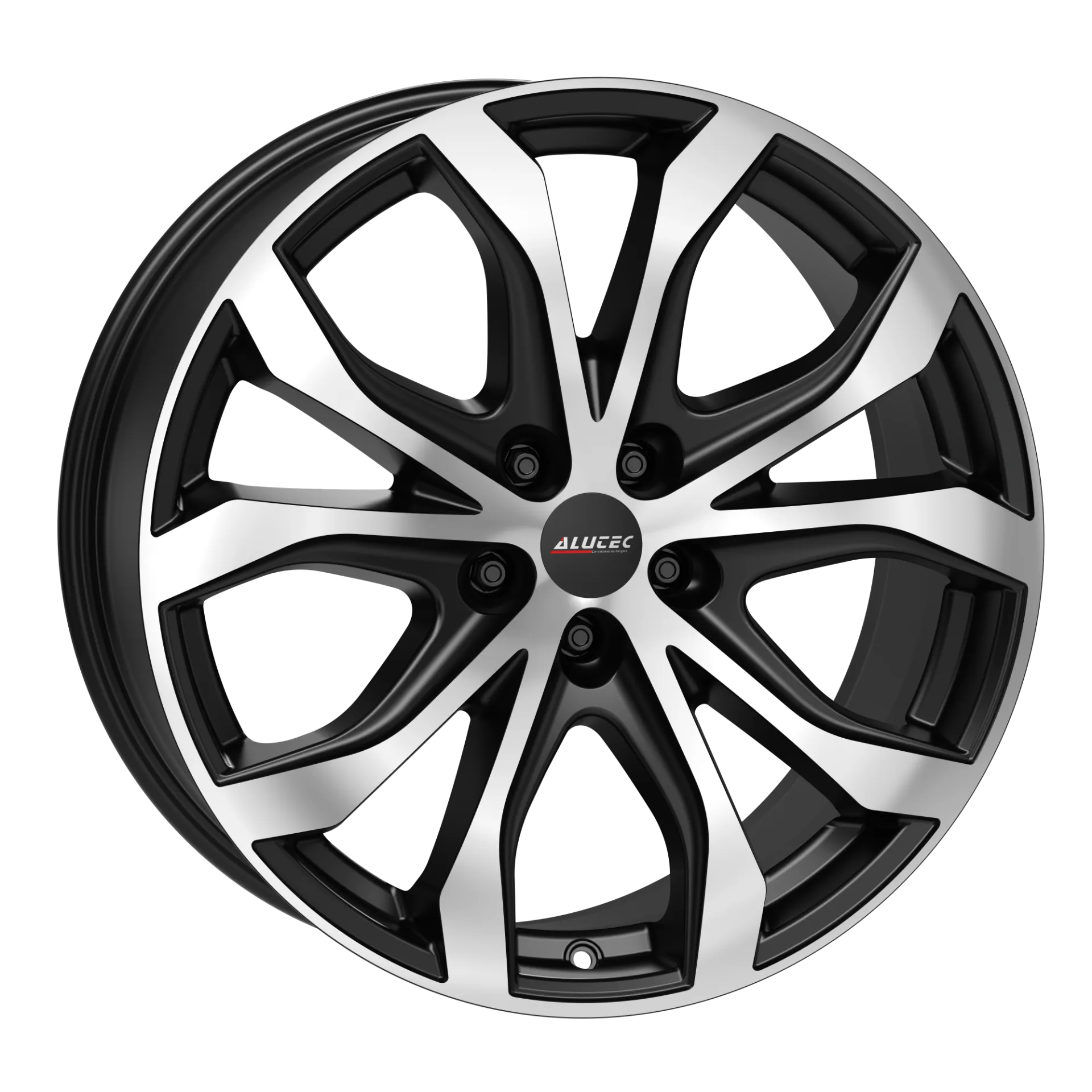 Jante ALUTEC W10 - RACING SCHWARZ FRONTPOLIERT 8.5x19 5X112 ET 32 CB 66,5