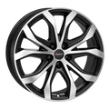Jante ALUTEC W10 - RACING SCHWARZ FRONTPOLIERT 8.5x19 5X112 ET 45 CB 66.5