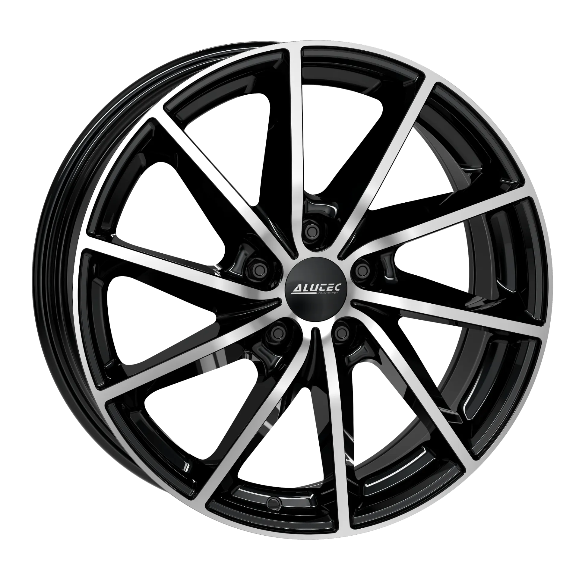 Jante ALUTEC SINGA - DIAMANT-SCHWARZ-FRONTPOLIERT 6.5x16 5X114.3 ET 40 CB 66.1