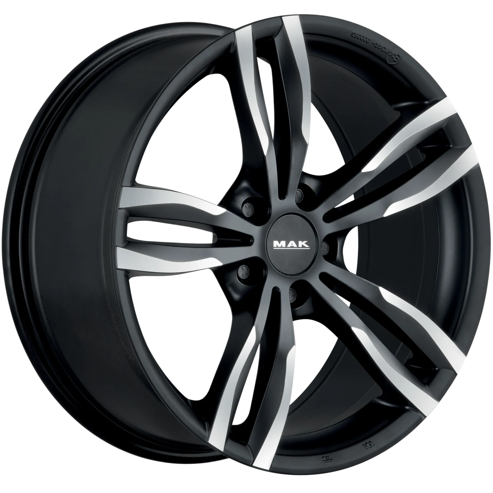 Jante MAK LUFT - ICE BLACK 8x18 5X120 ET 30 CB 72.6