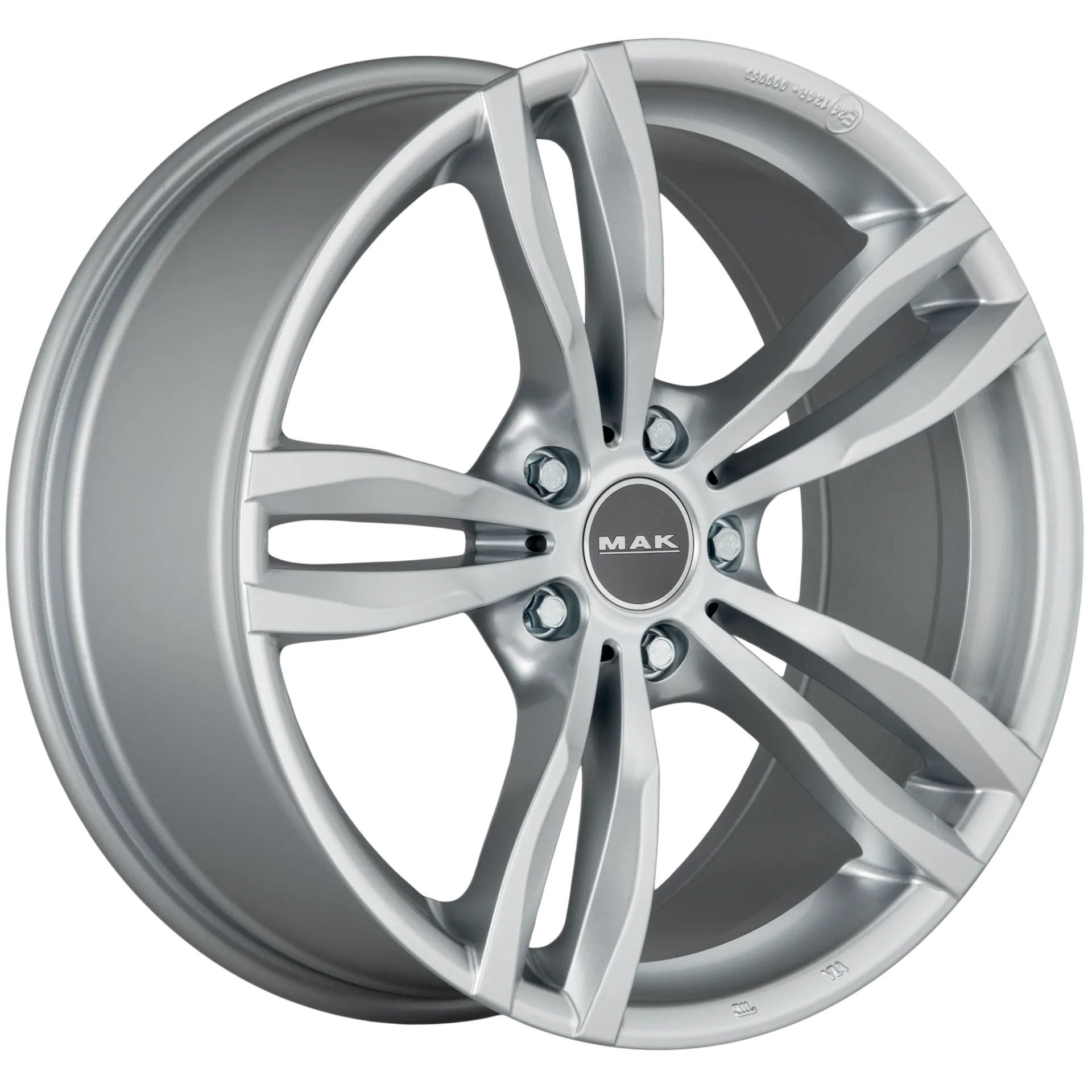 Jante MAK LUFT - SILVER 8x17 5X120 ET 43 CB 72.6