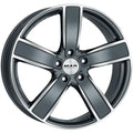 Jante MAK TURISMO-FF - GUN MET-MIRROR FACE 9.5x20 5X130 ET 65 CB 71.6