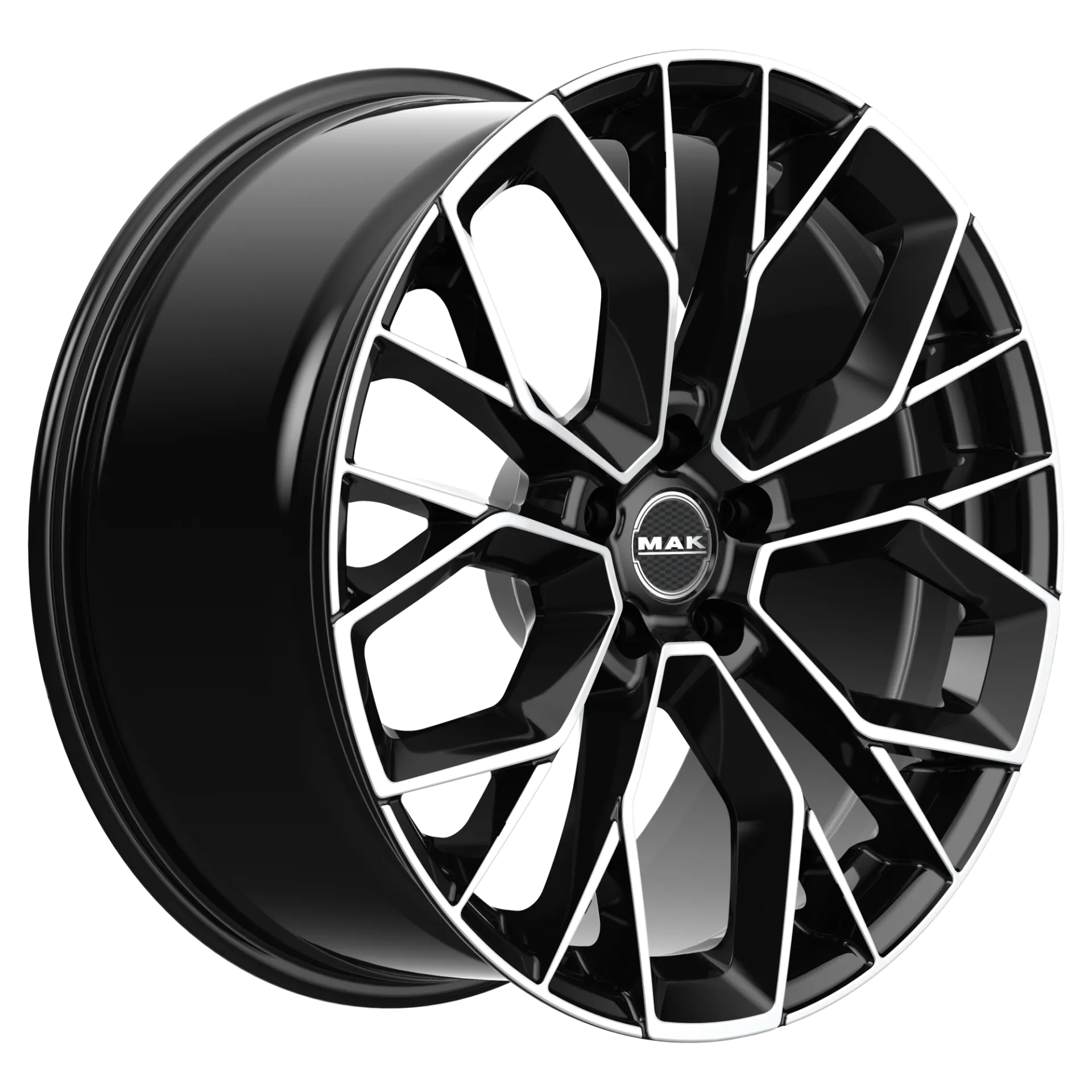 Jante MAK STILO-D - BLACK MIRROR 9.5x19 5X112 ET 20 CB 66.45