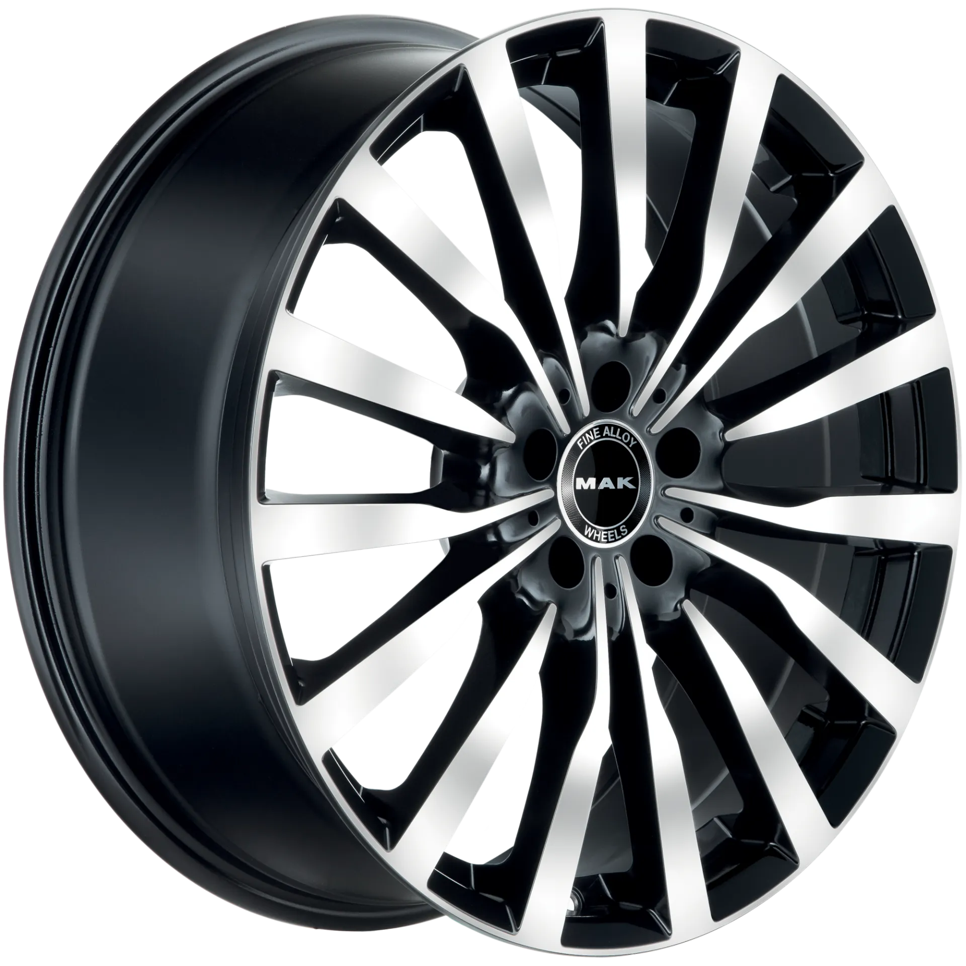 Jante MAK KRONE - BLACK MIRROR 8.5x19 5X130 ET 52 CB 84.1