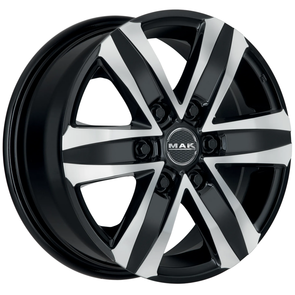 Jante MAK STONE 6 W - BLACK MIRROR 6.5x16 6X139.7 ET 46 CB 92.3