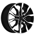 Jante MAK HIGHLANDS - BLACK MIRROR 8x18 5X108 ET 45 CB 63.4