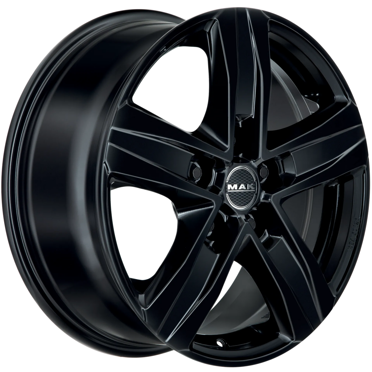 Jante MAK STONE 5 - GLOSS BLACK 7x17 5X118 ET 62 CB 71.1