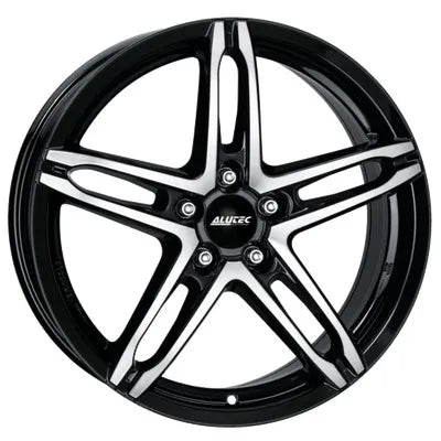 Jante ALUTEC POISON - DIAMANT-SCHWARZ-FRONTPOLIERT 7x16 5X108 ET 48 CB 70.1