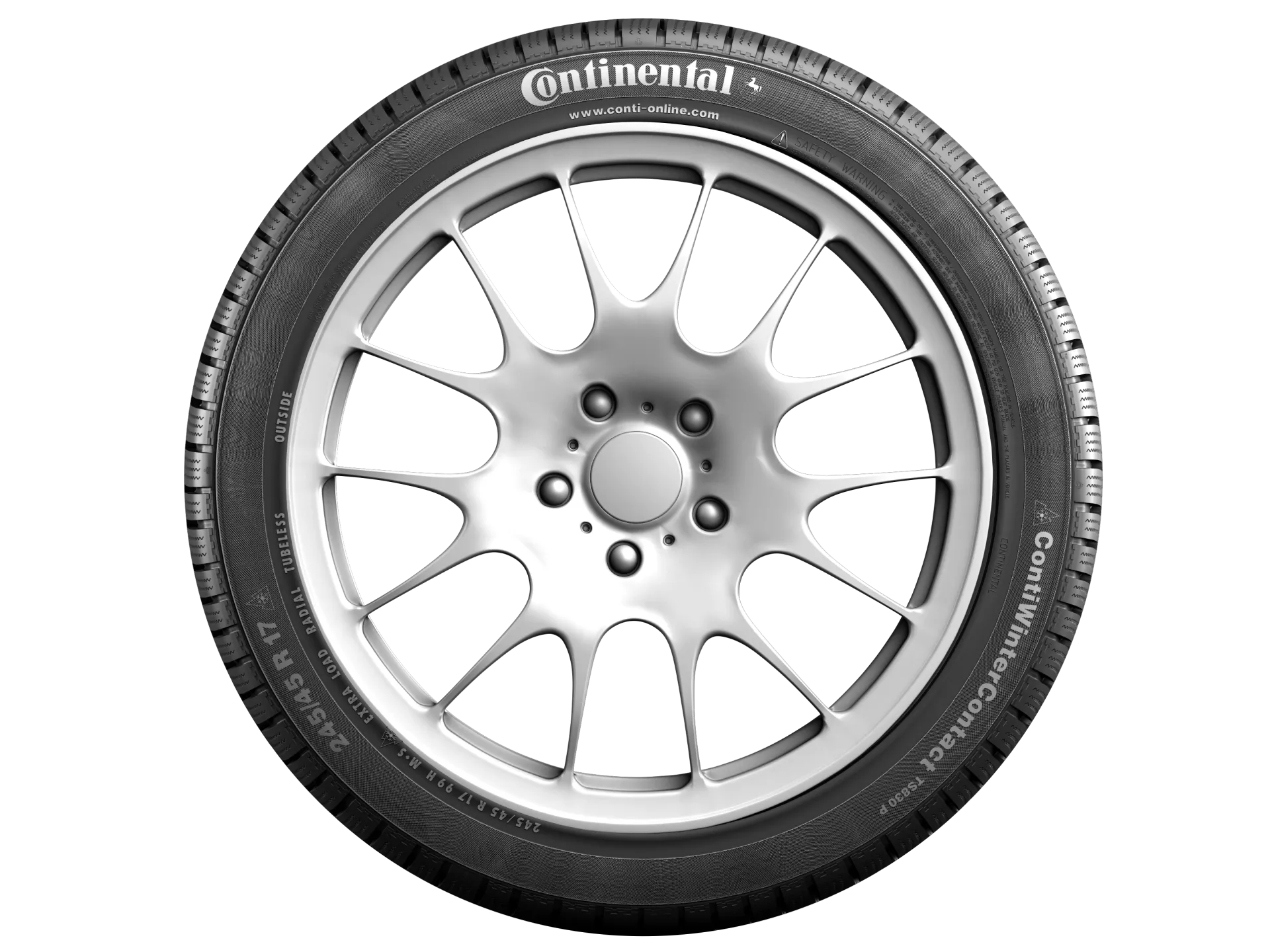 Anvelope iarna 235/45R19 CONTINENTAL ContiWinterContact TS 830 P 99V XL (D,C,72) DOT 2022
