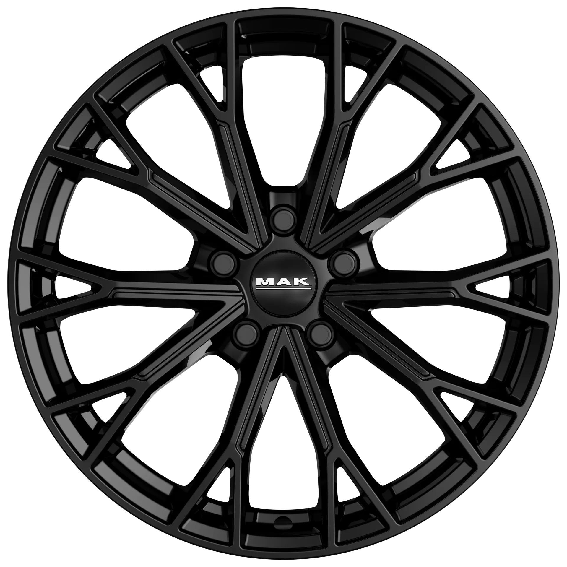Jante MAK ASPHALT - GLOSS BLACK 8x19 5X114.3 ET 40 CB 76