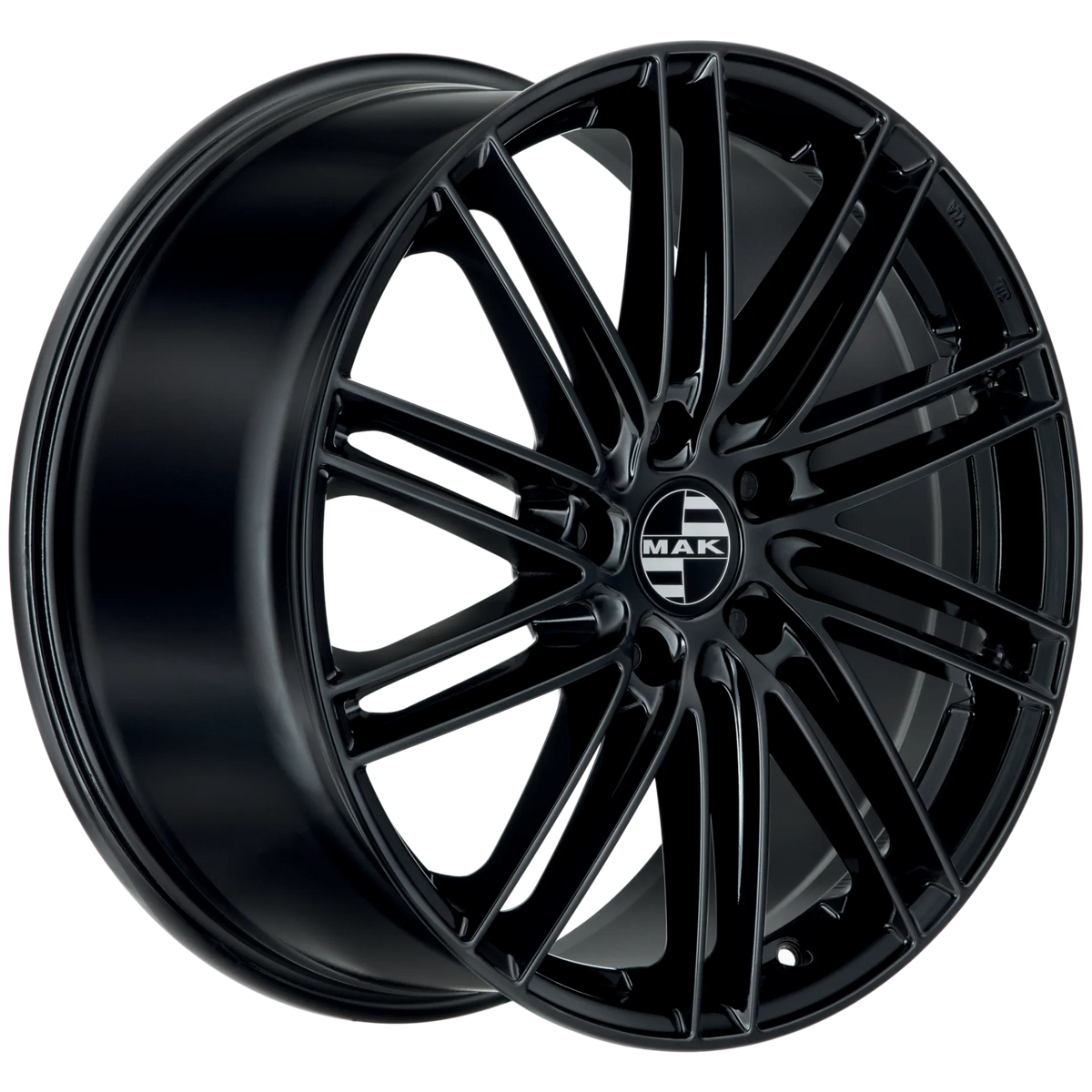 Jante MAK LEIPZIG - GLOSS BLACK 9.5x20 5X130 ET 68 CB 71.6
