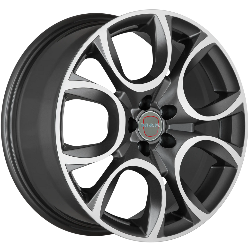 Jante MAK TORINO W - GUN MET-MIRROR FACE 6.5x16 4X098 ET 35 CB 58.1
