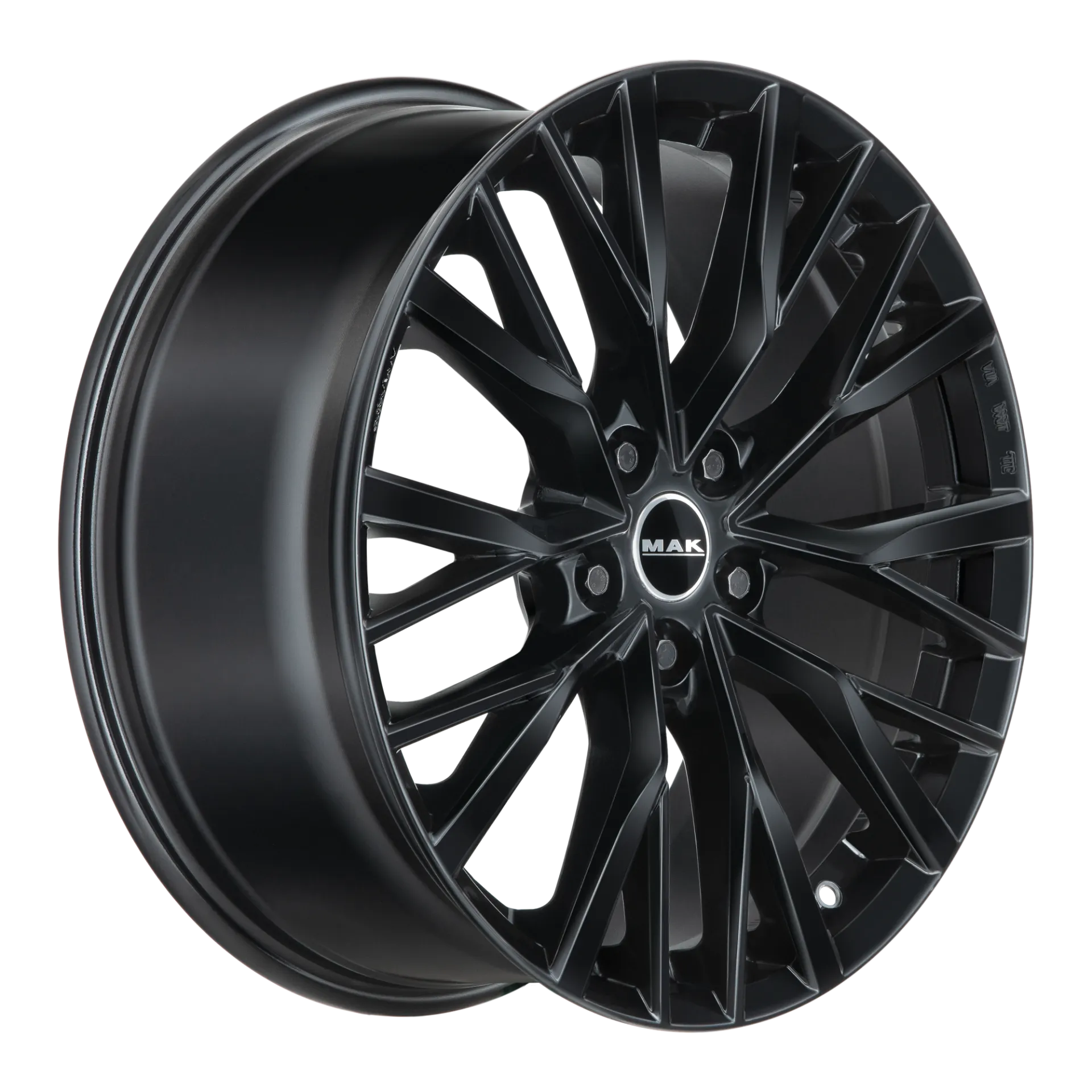 Jante MAK KENT - GLOSS BLACK 8.5x20 5X108 ET 42 CB 63.4