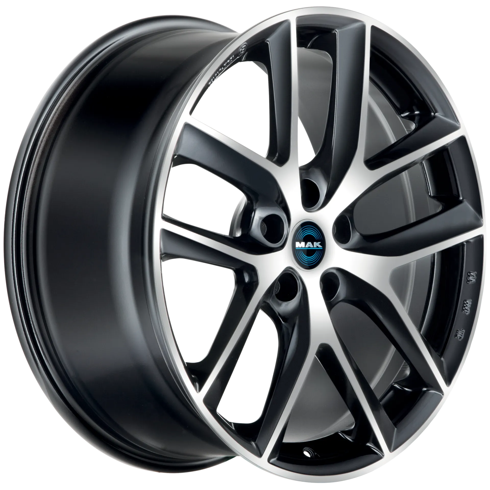 Jante MAK VOLTAGE - BLACK MIRROR 8.5x18 5X114.3 ET 40 CB 64.1