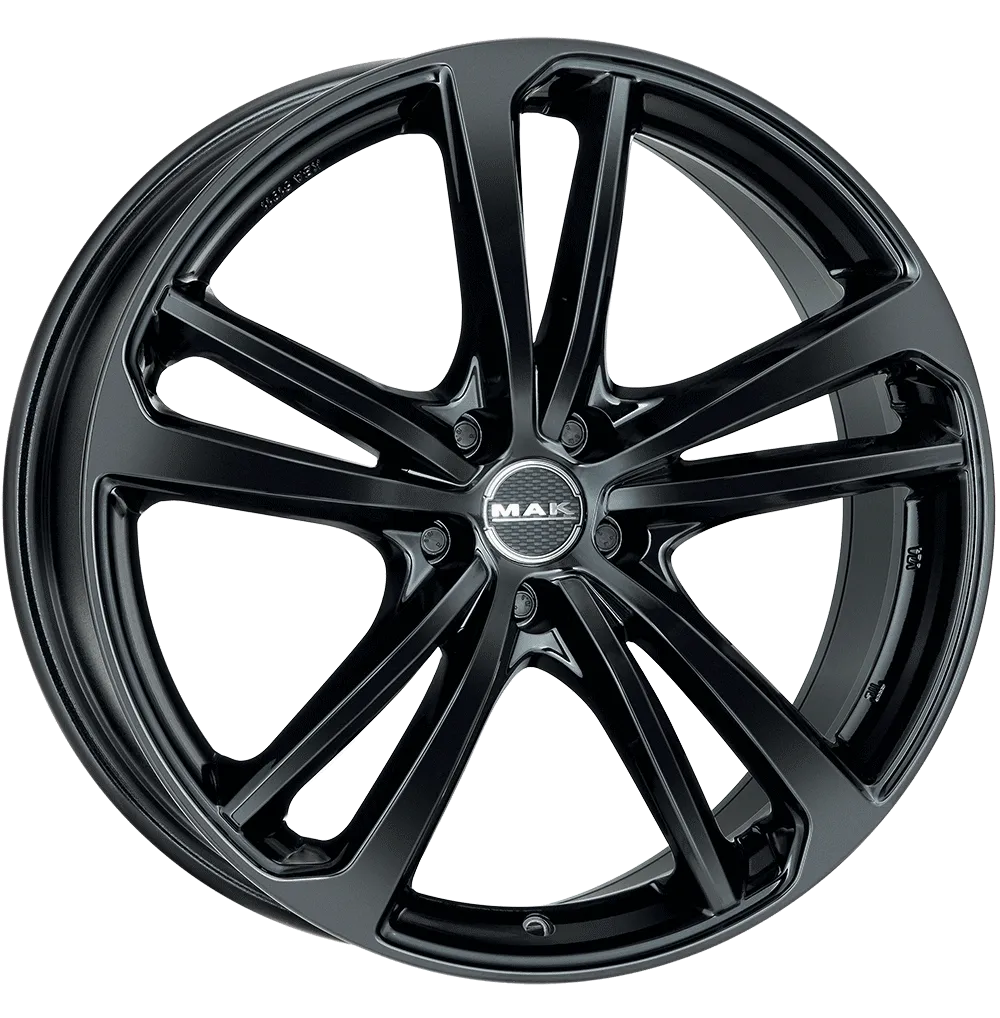 Jante MAK NURBURG - GLOSS BLACK 8.5x21 5X112 ET 43 CB 66.45