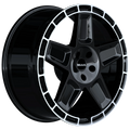 Jante MAK TREK - GLOSS BLACK MIRROR RING 9x20 5X114.3 ET 40 CB 76