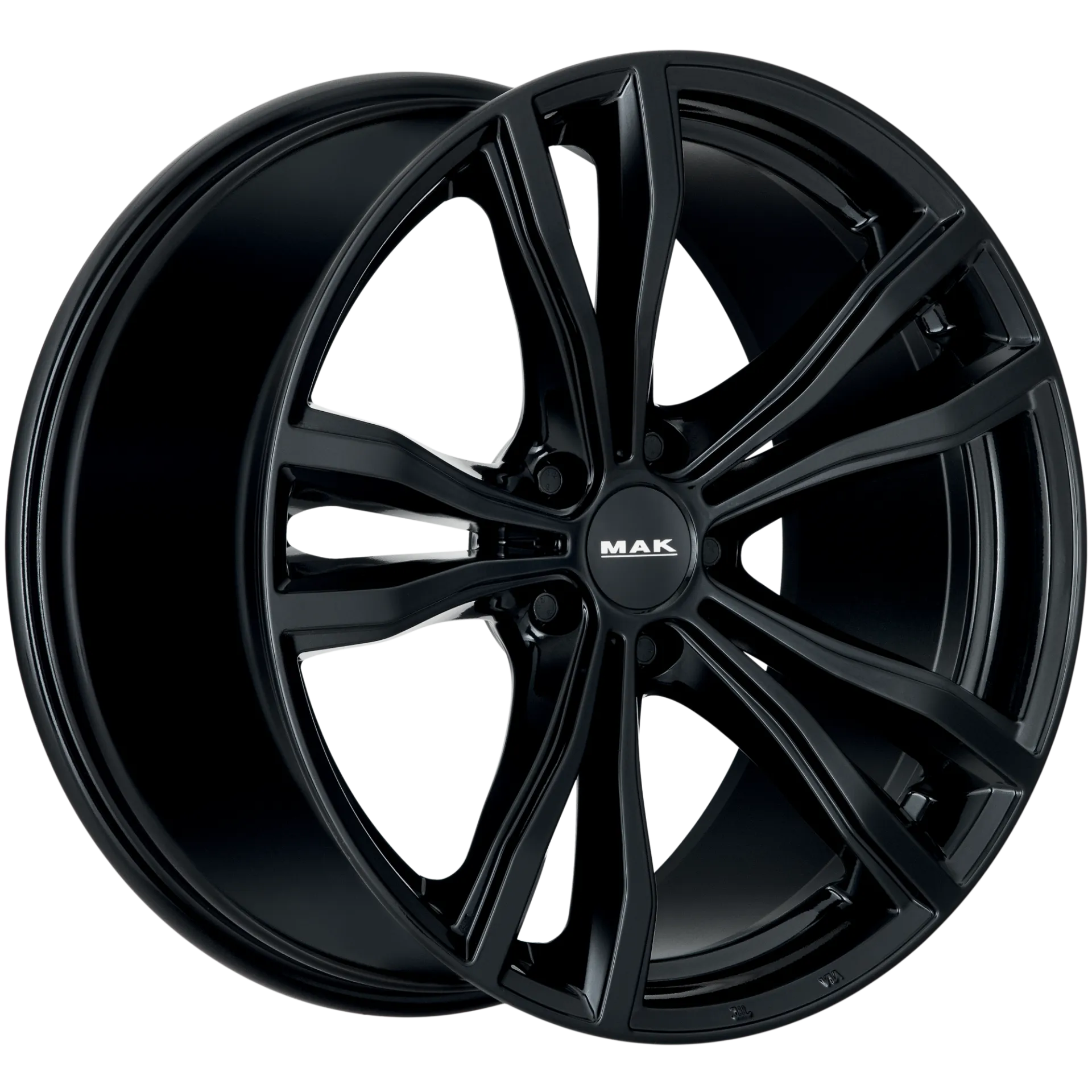 Jante MAK X-MODE - GLOSS BLACK 10.5x20 5X112 ET 40 CB 66.6