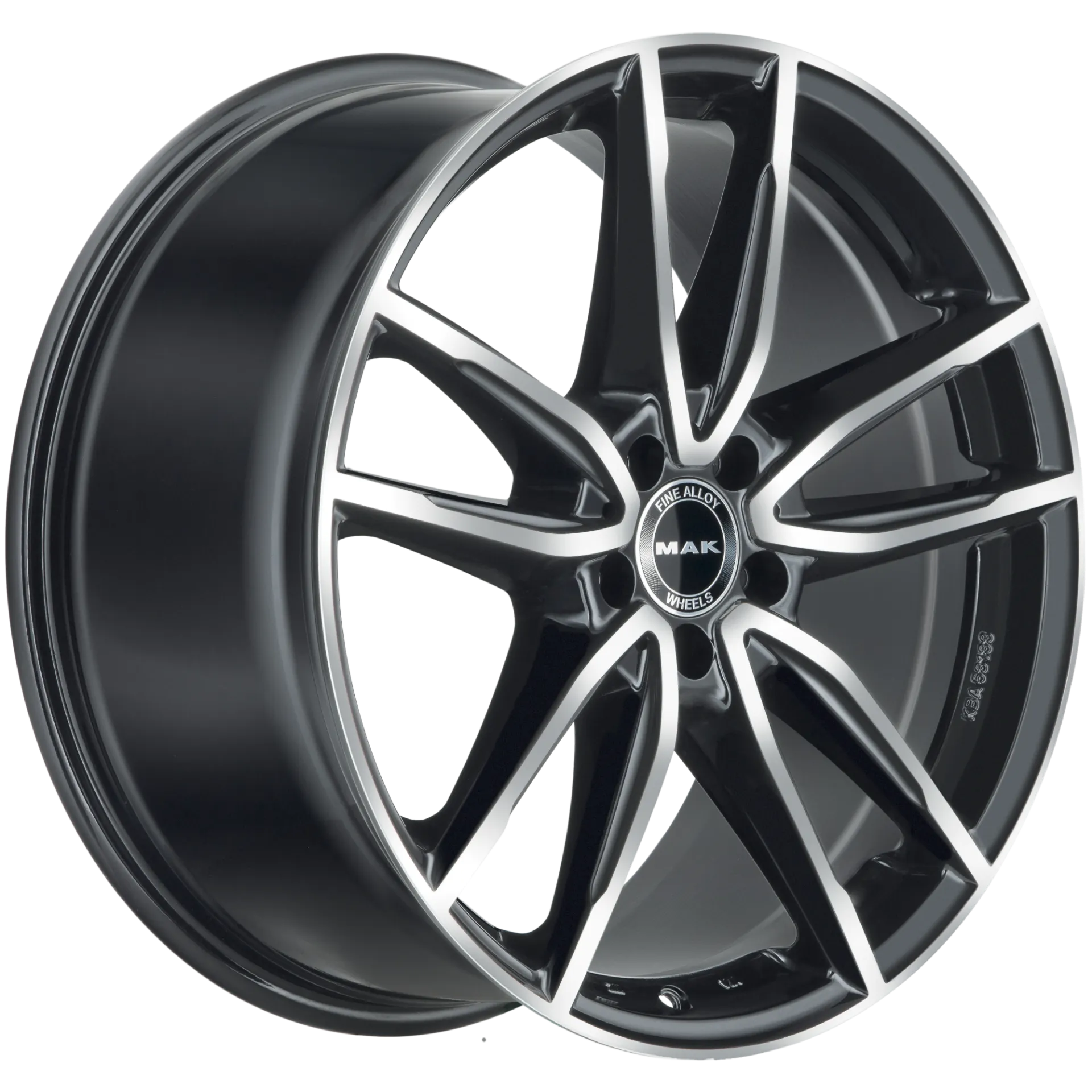 Jante MAK EVO-D - BLACK MIRROR 9.5x20 5X112 ET 22 CB 66.6