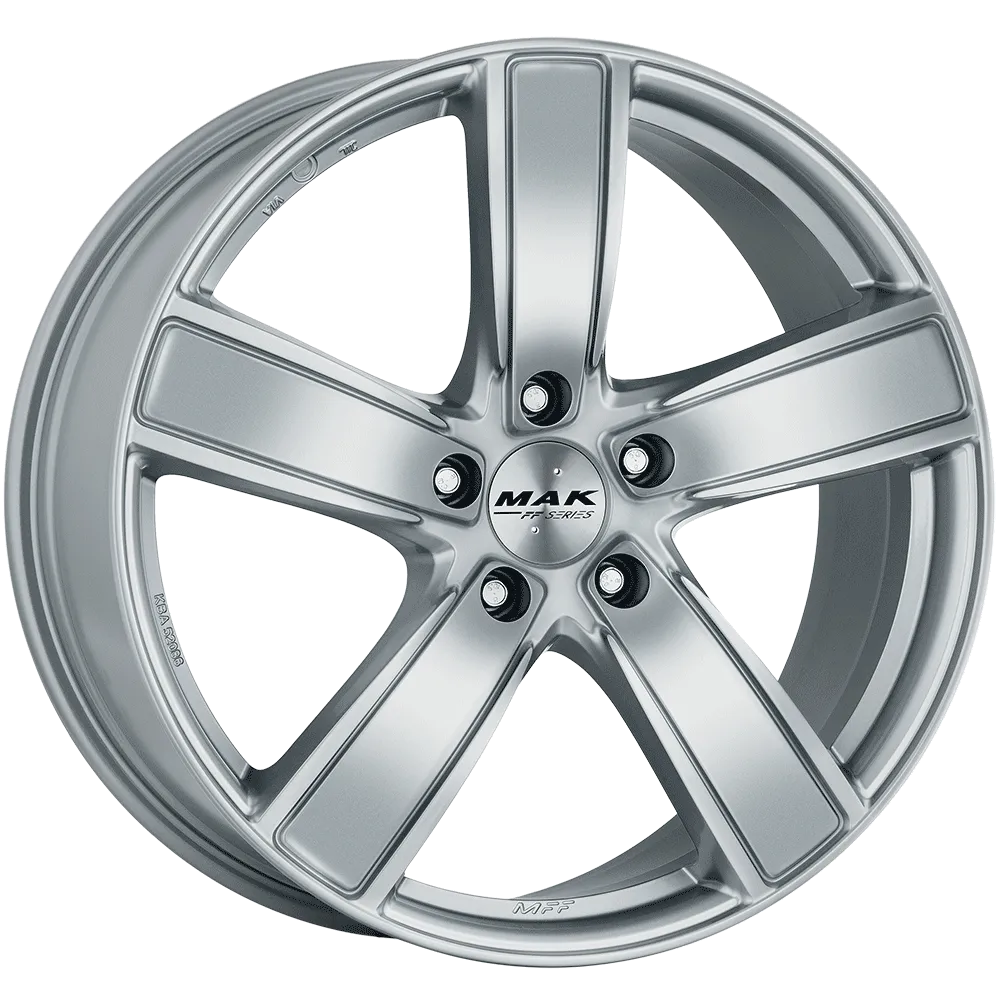 Jante MAK TURISMO-FF - SILVER 9x20 5X130 ET 57 CB 71.6
