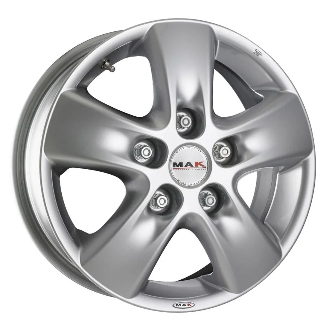 Jante MAK HD2 - HYPER SILVER 6.5x16 5X160 ET 60 CB 65.1