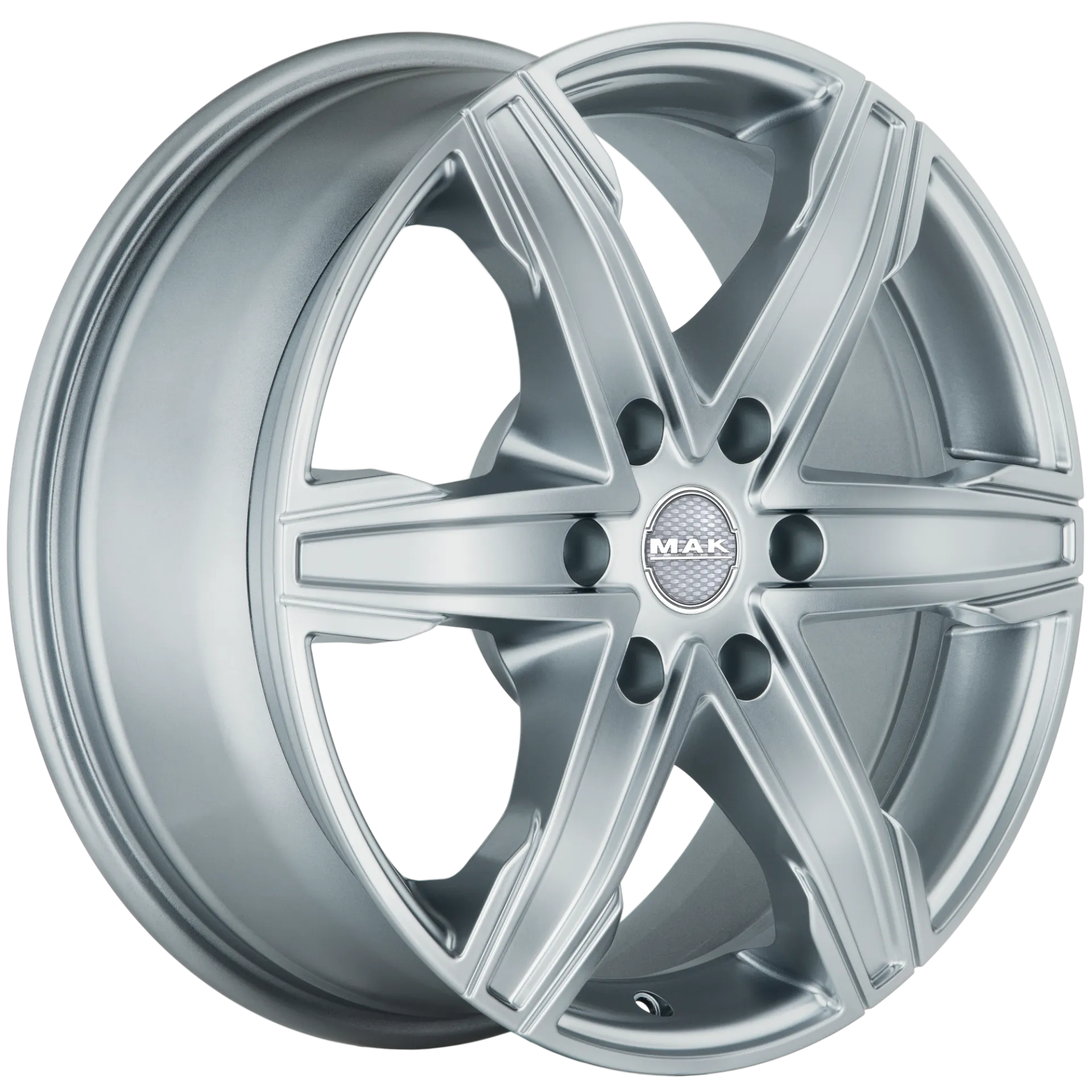 Jante MAK KING6 - SILVER 6.5x16 6X130 ET 62 CB 84.1