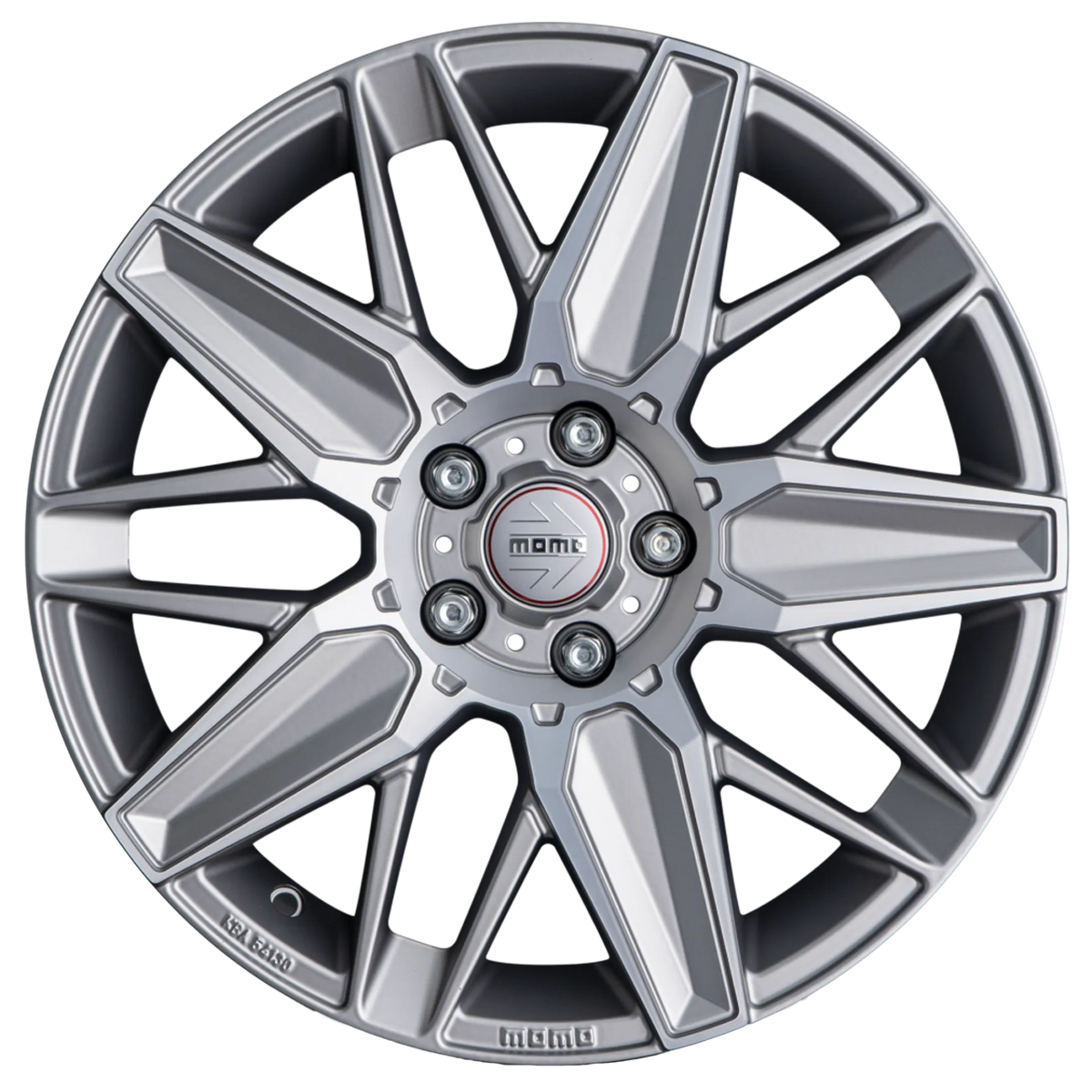 Jante MOMO Evoluzione - MATT TITAN SILVER POLISHED 8x18 5X108 ET 42 CB 72.3