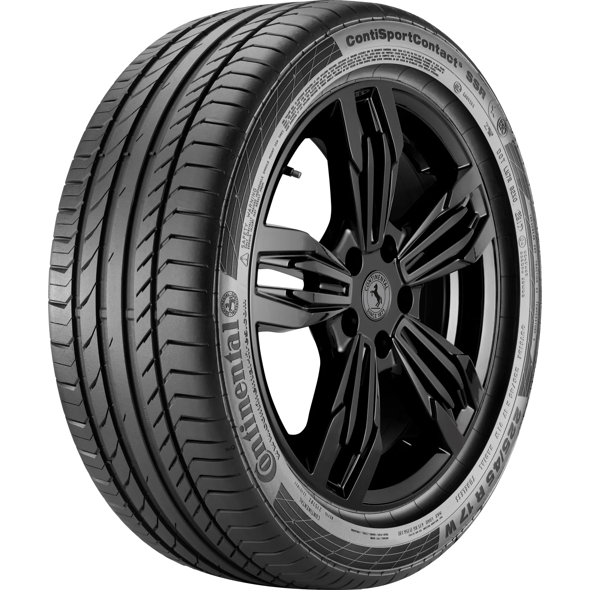 Anvelope vara 225/45R17 CONTINENTAL ContiSportContact 5 91W (D,B,71)