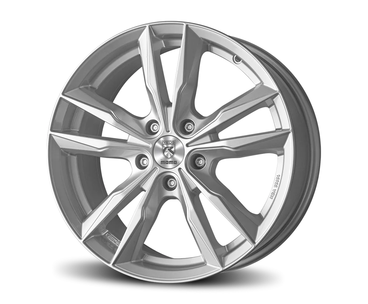 Jante REDS by MOMO FAST - GLOSSY SILVER 6.5x16 5X100 ET 40 CB 72.3