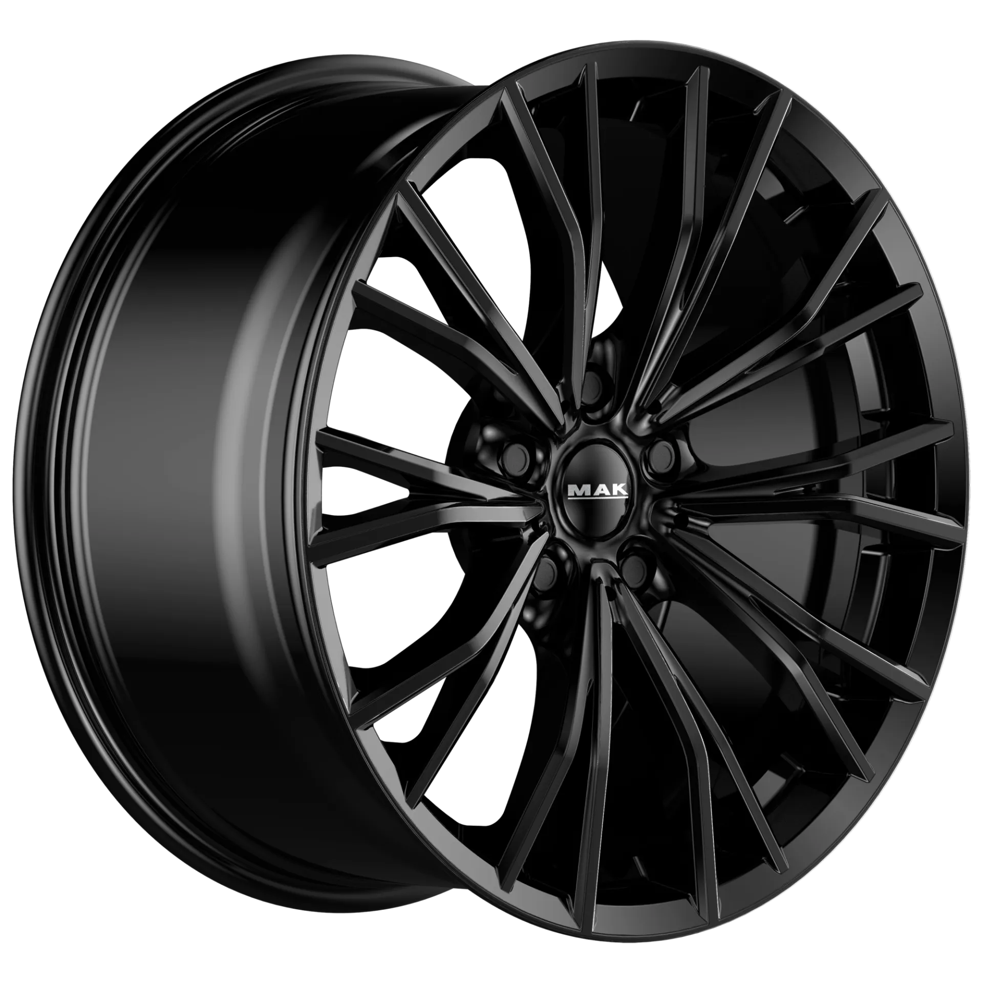 Jante MAK MARK-D - GLOSS BLACK 9x20 5X112 ET 30 CB 66.6