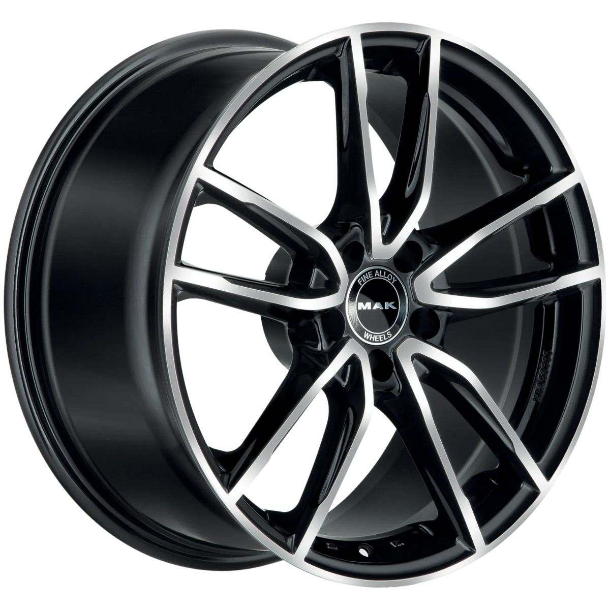Jante MAK EVO - BLACK MIRROR 8x18 5X112 ET 48 CB 66.6