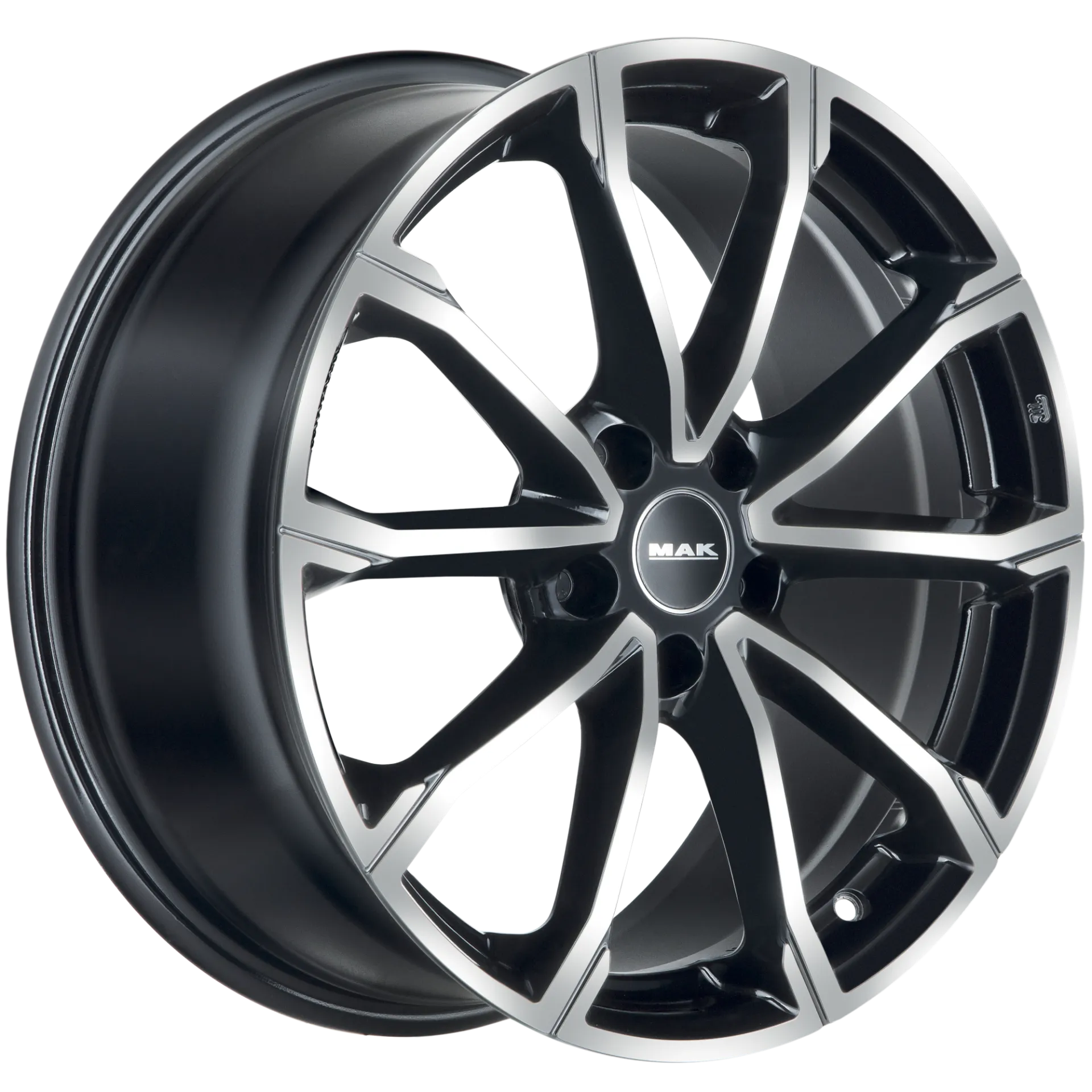 Jante MAK DaVinci - BLACK MIRROR 7.5x18 5X112 ET 51 CB 57.1