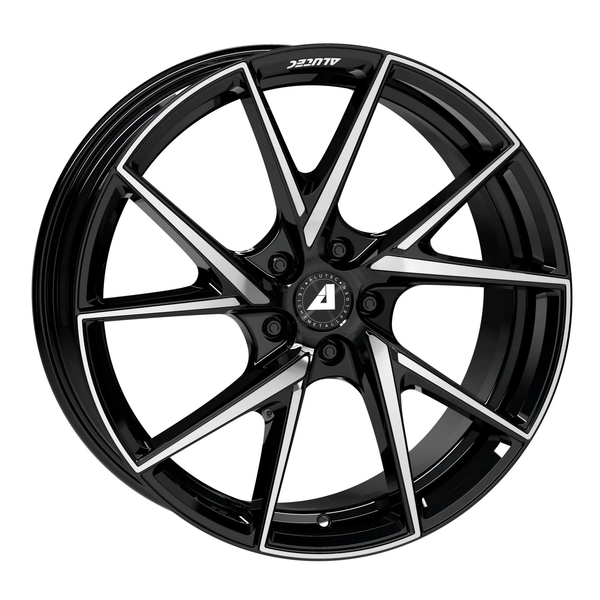 Jante ALUTEC ADX.01 - DIAMANT-SCHWARZ-FRONTPOLIERT 7x17 4X108 ET 18 CB 65.1