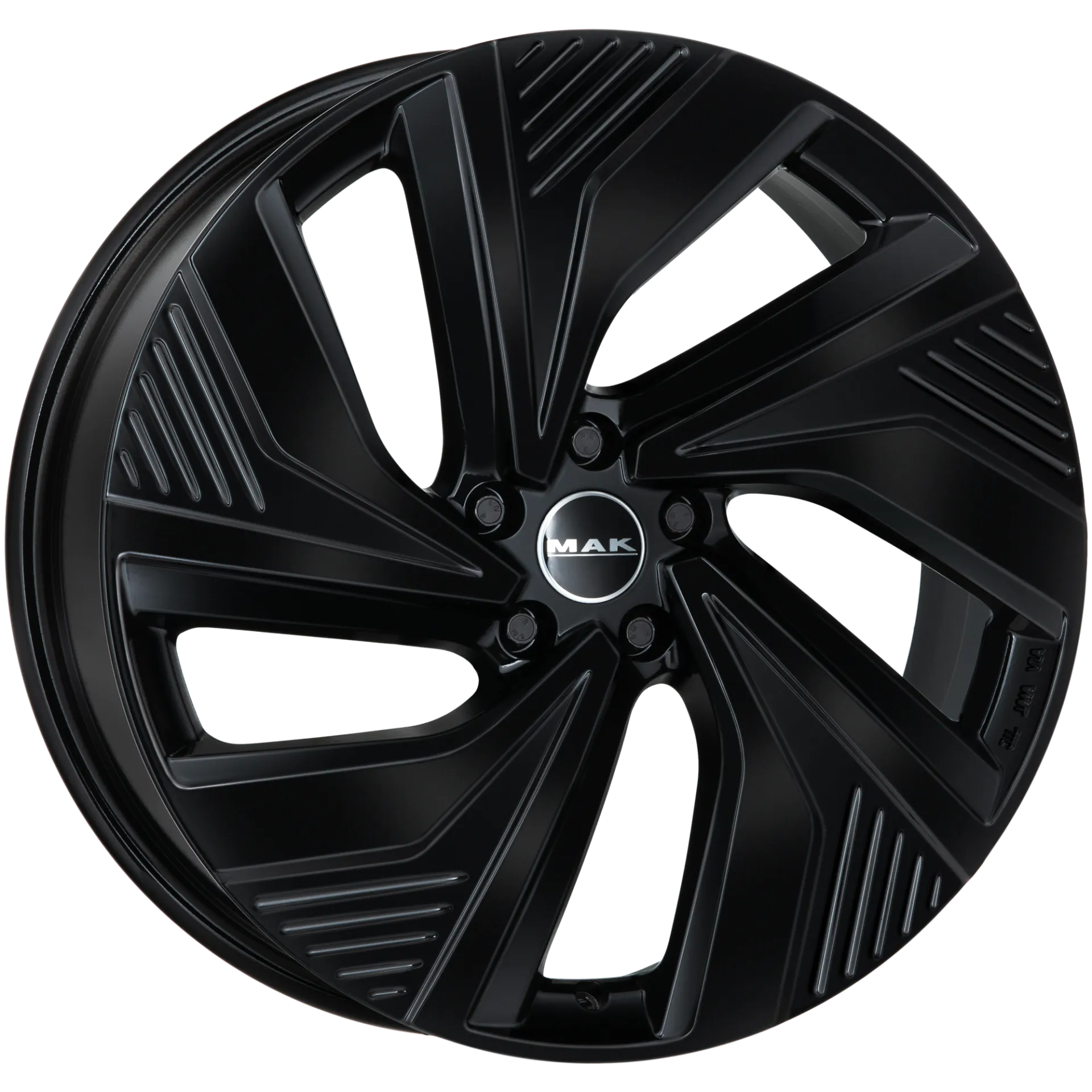 Jante MAK ELECTRA - GLOSS BLACK 8x19 5X114.3 ET 40 CB 64.1