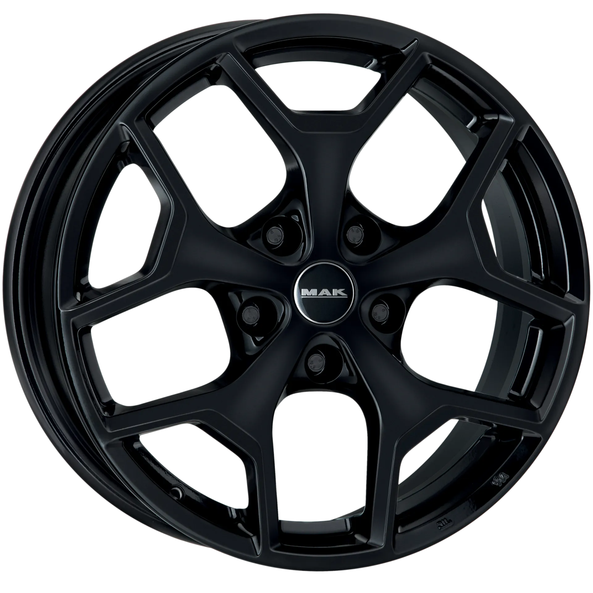 Jante MAK LIBERTY - GLOSS BLACK 7.5x17 5X127 ET 44 CB 71.6