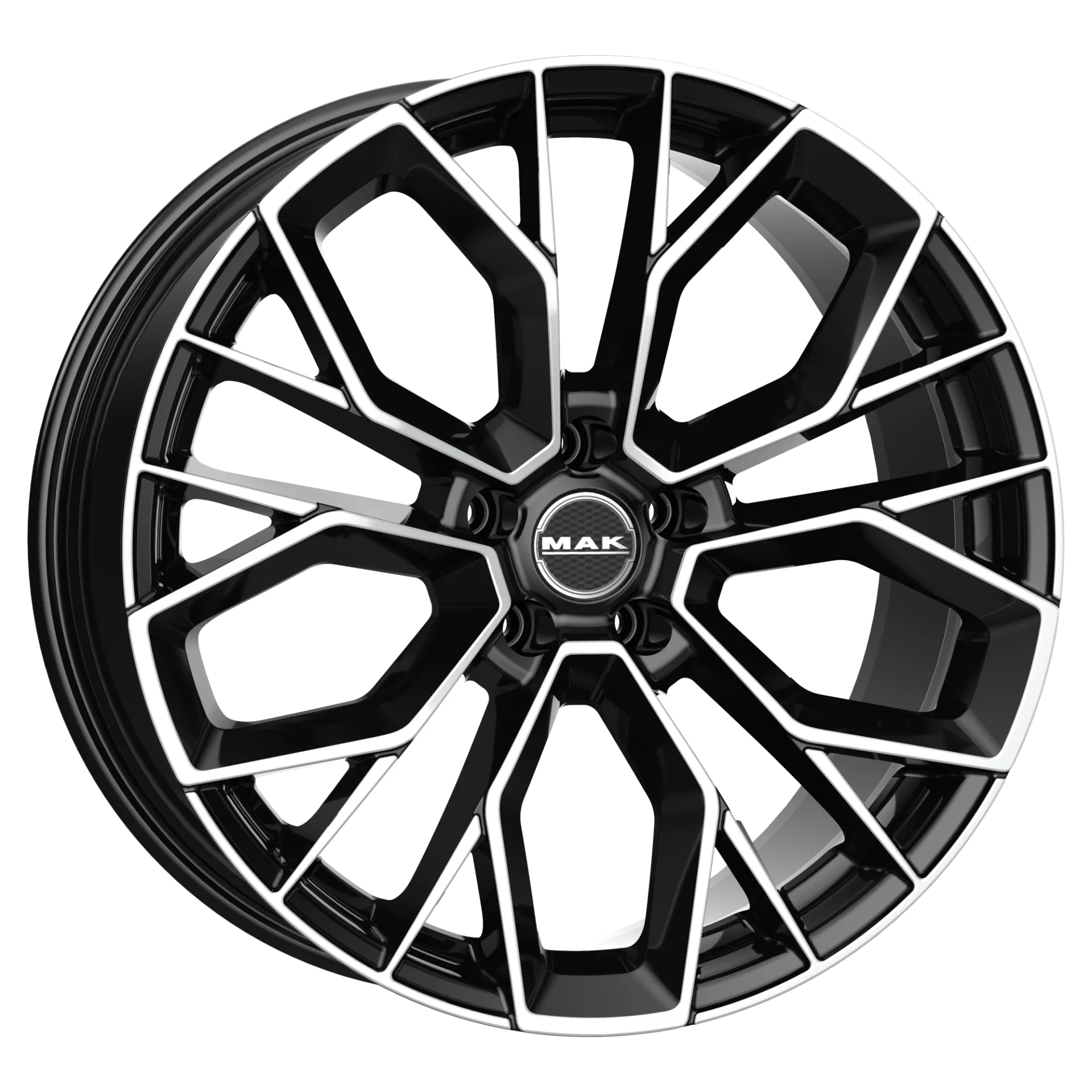Jante MAK STILO-D - BLACK MIRROR 9.5x19 5X112 ET 20 CB 66.45