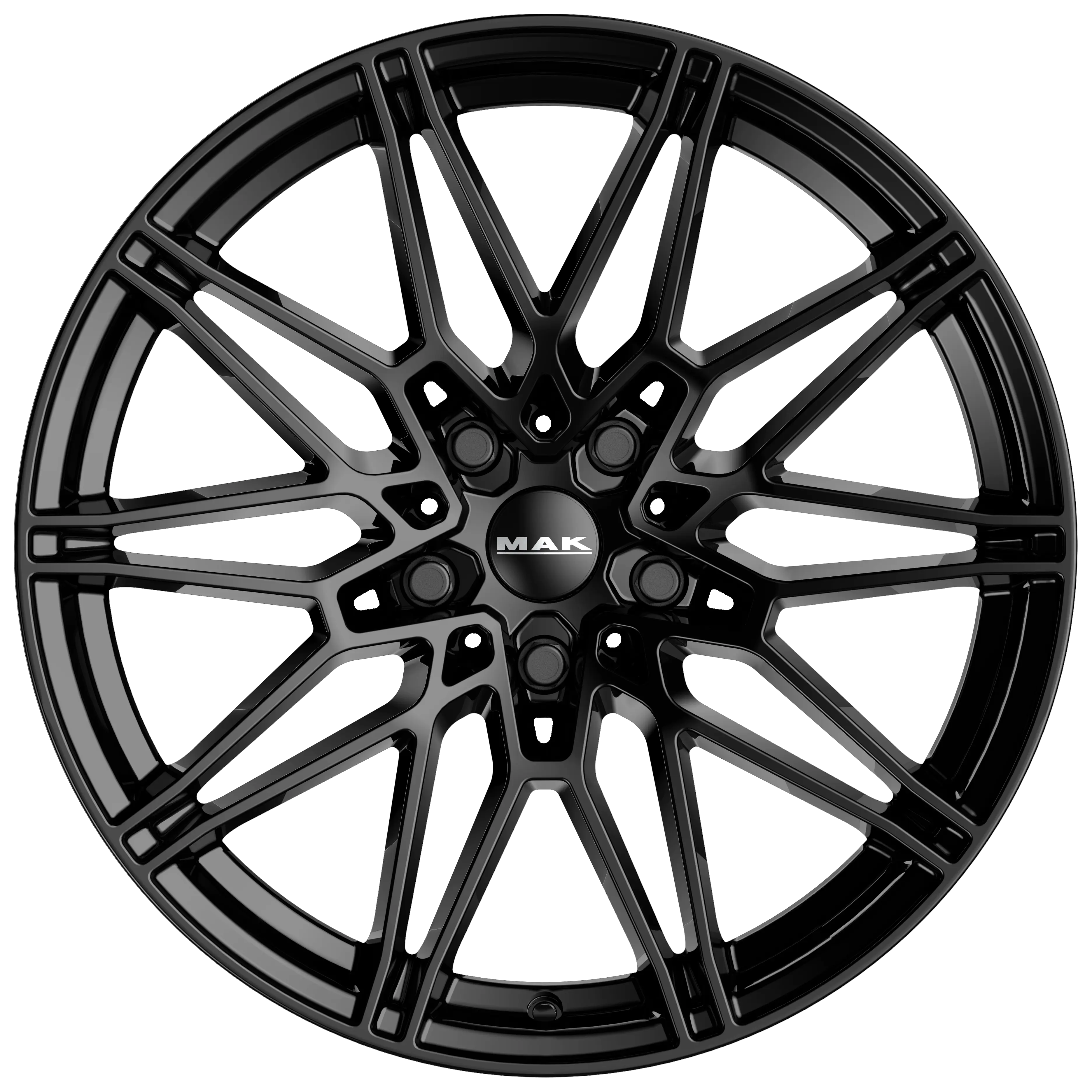 Jante MAK KOENIG-D - GLOSS BLACK 9.5x19 5X112 ET 44 CB 66.6