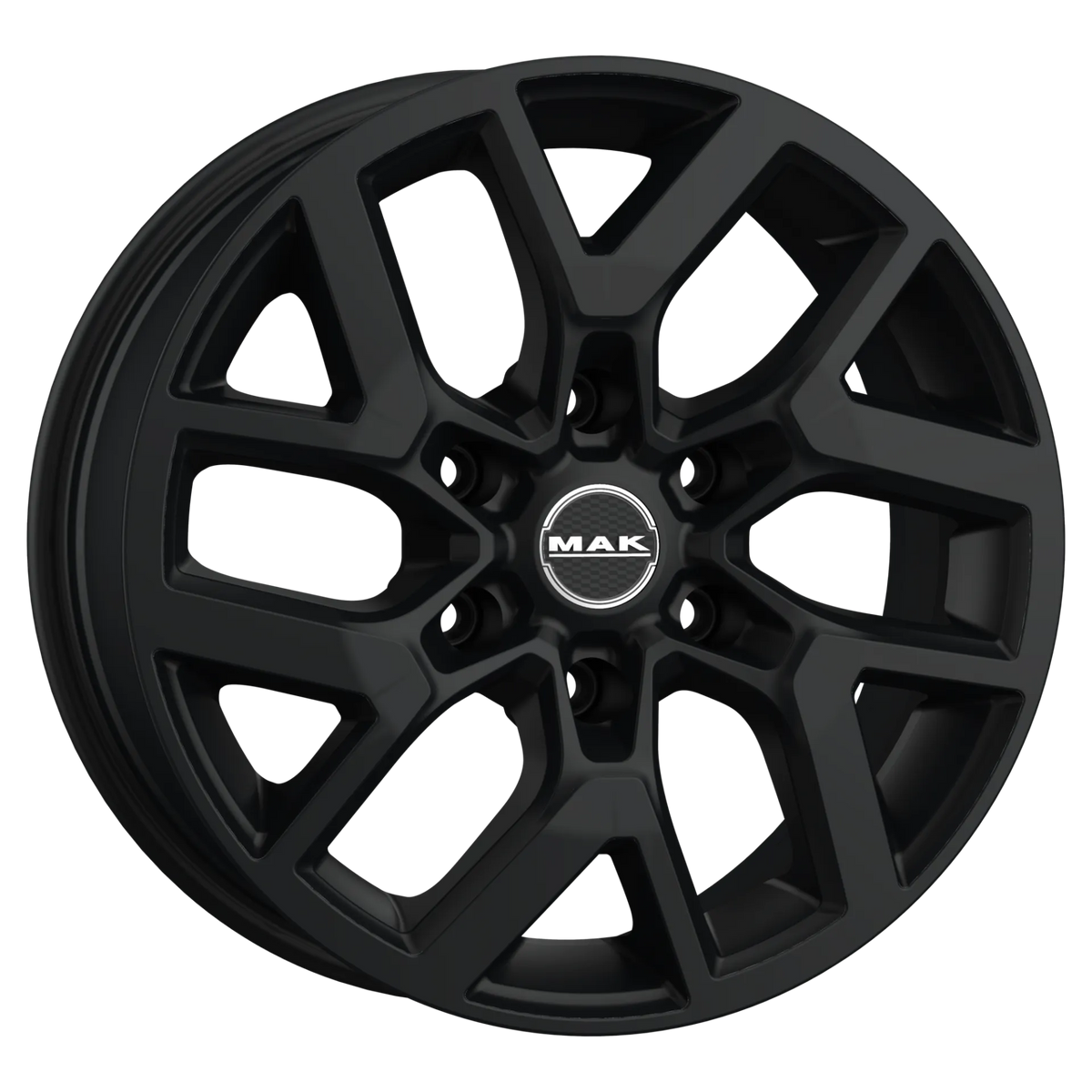Jante MAK GRAVEL - MATT BLACK 6.5x16 6X125 ET 50 CB 74.1