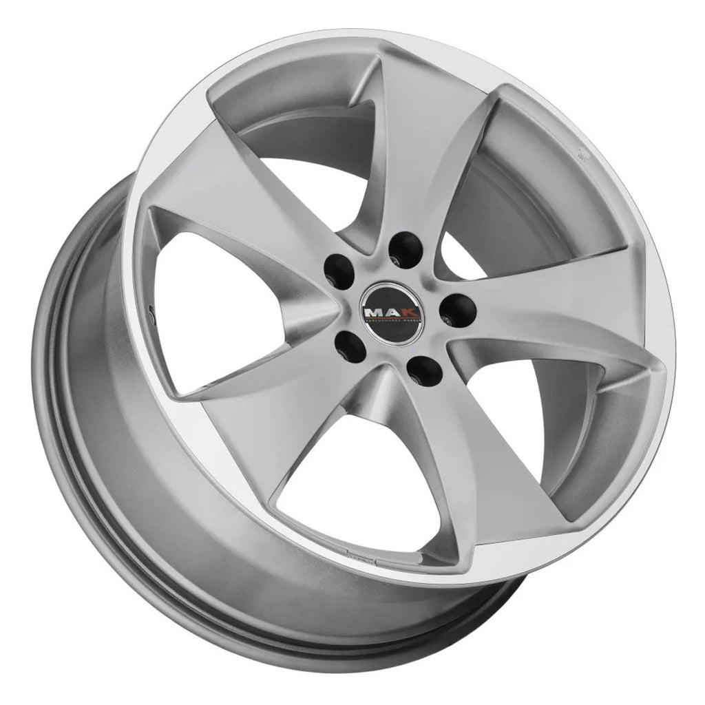 Jante MAK RAPTOR 5 - GRAPHITE MIRROR FACE 10.5x20 5X120 ET 35 CB 76