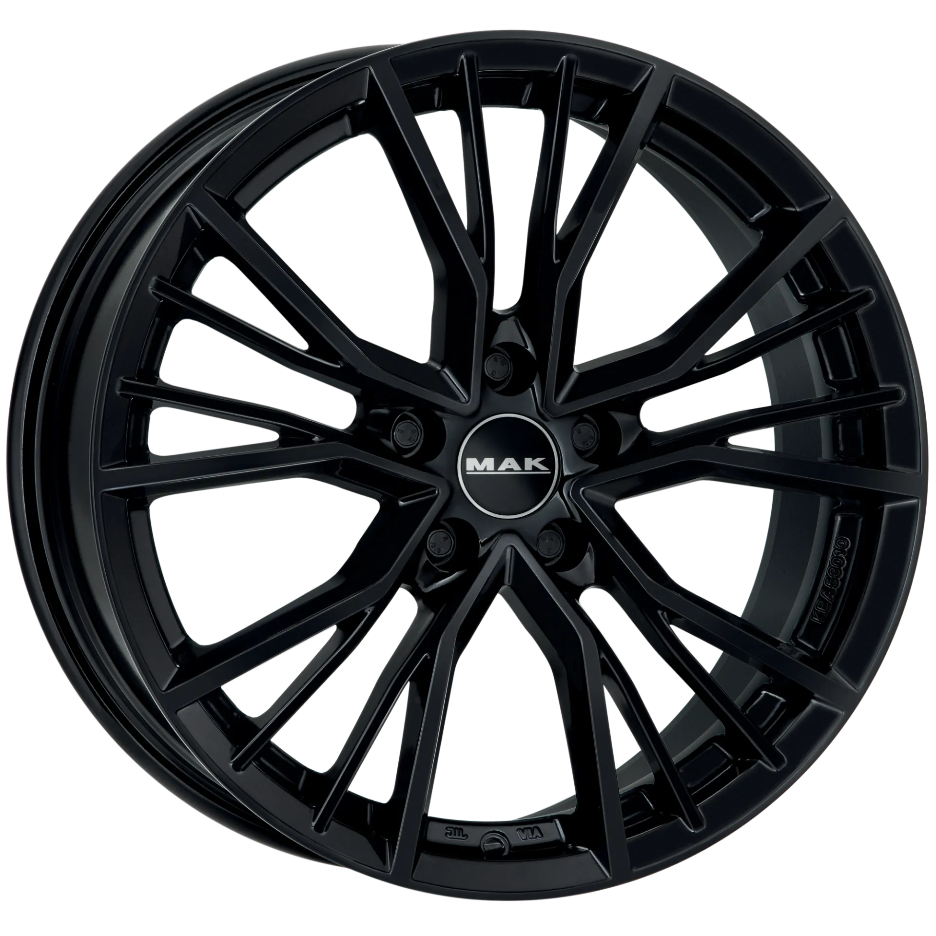 Jante MAK UNION - GLOSS BLACK 8x18 5X112 ET 38 CB 66.45