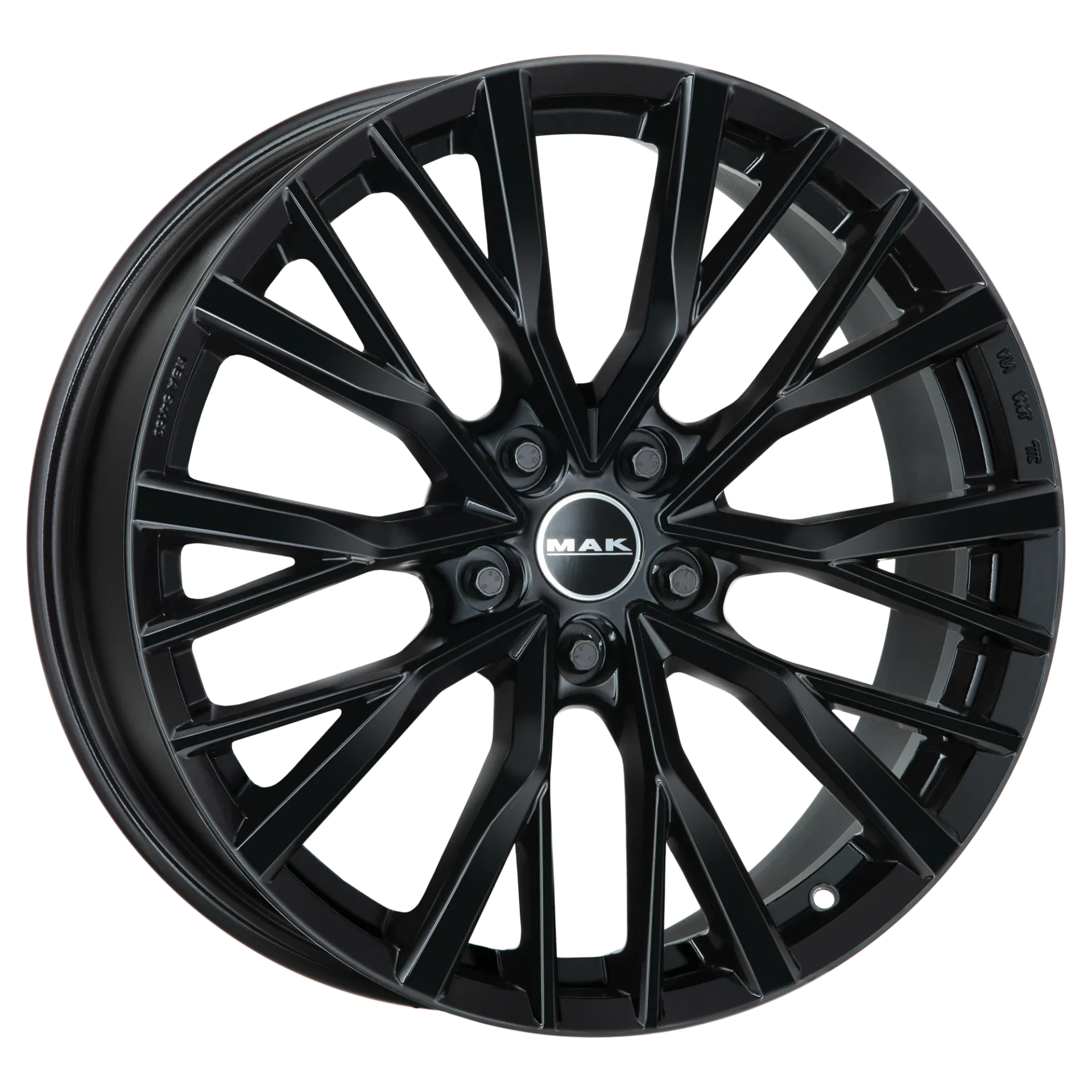Jante MAK KENT - GLOSS BLACK 8.5x20 5X108 ET 42 CB 63.4
