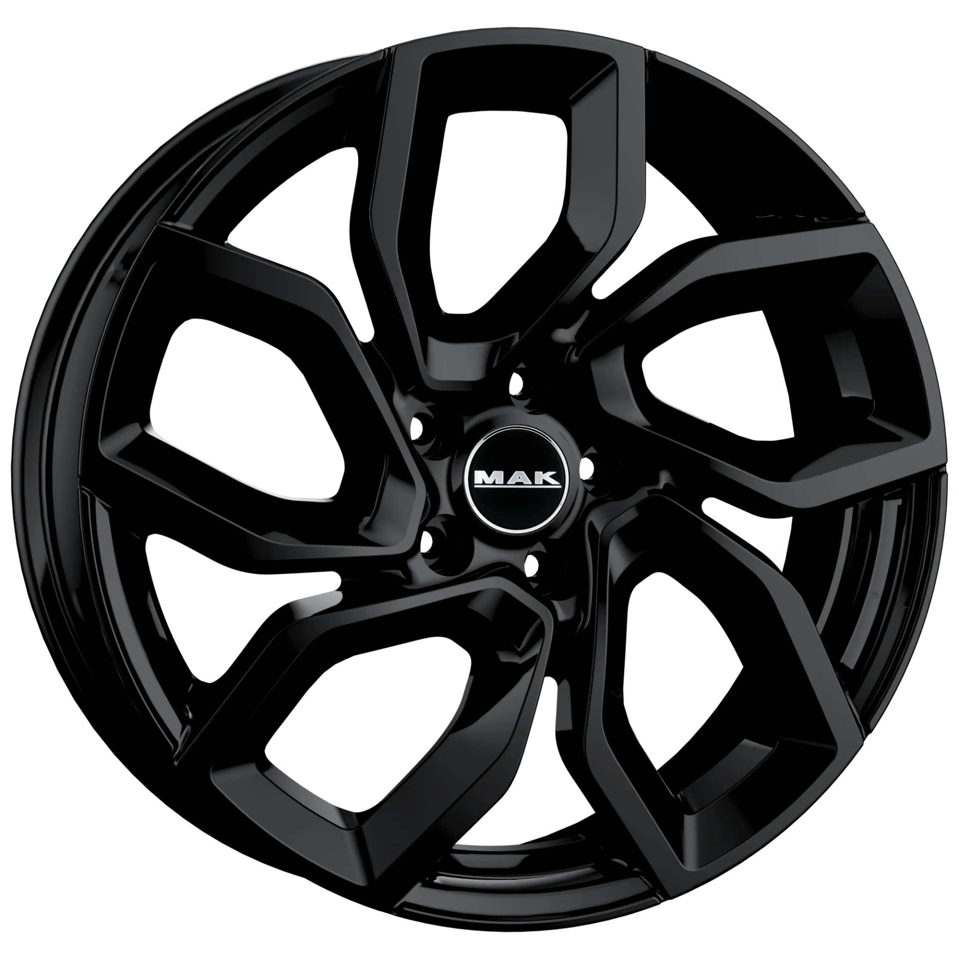 Jante MAK APOLLO - GLOSS BLACK 6x15 4X100 ET 30 CB 60.1