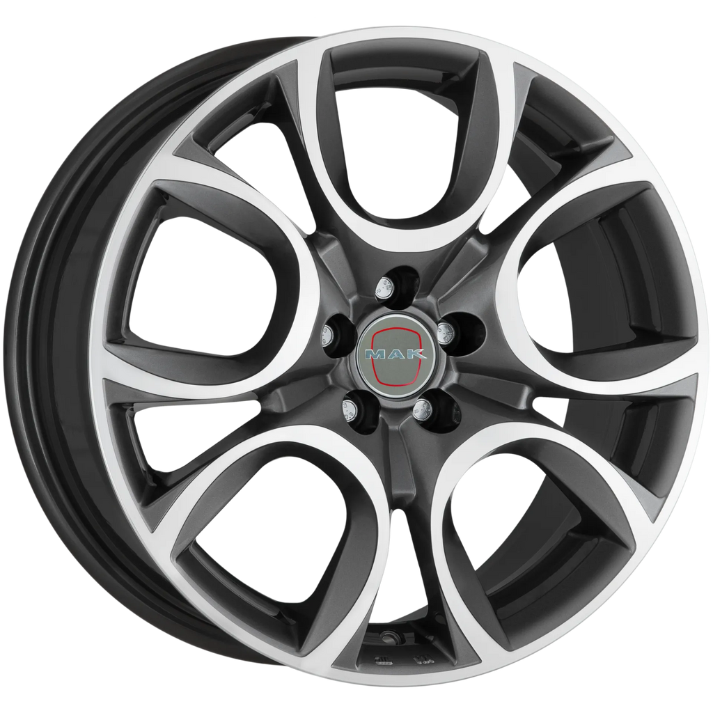 Jante MAK TORINO W - GUN MET-MIRROR FACE 6x15 4X098 ET 35 CB 58.1